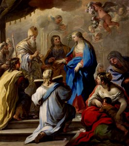 Luca Giordano - Vermählung Mariae - GG 1602 - Kunsthistorisches Museum