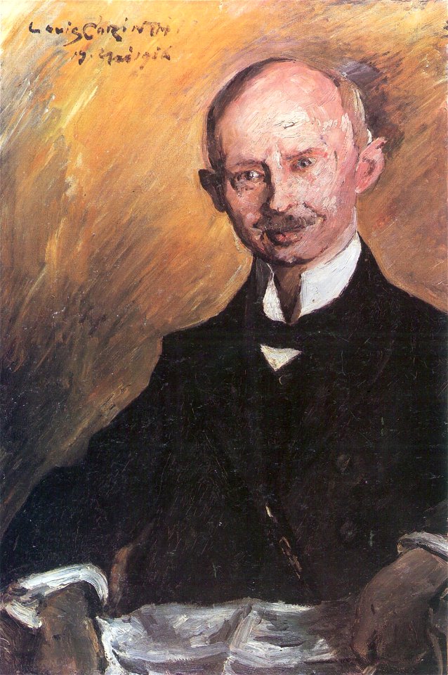 Lovis Corinth Porträt Otto Winter 1916