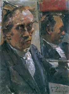 Lovis Corinth Letztes Selbstporträt 1925