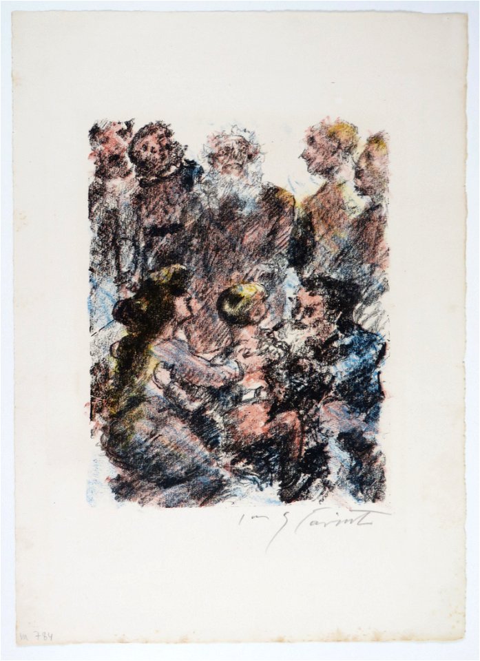 Lovis Corinth Wilhelm Tell Der Tod Attinghausens