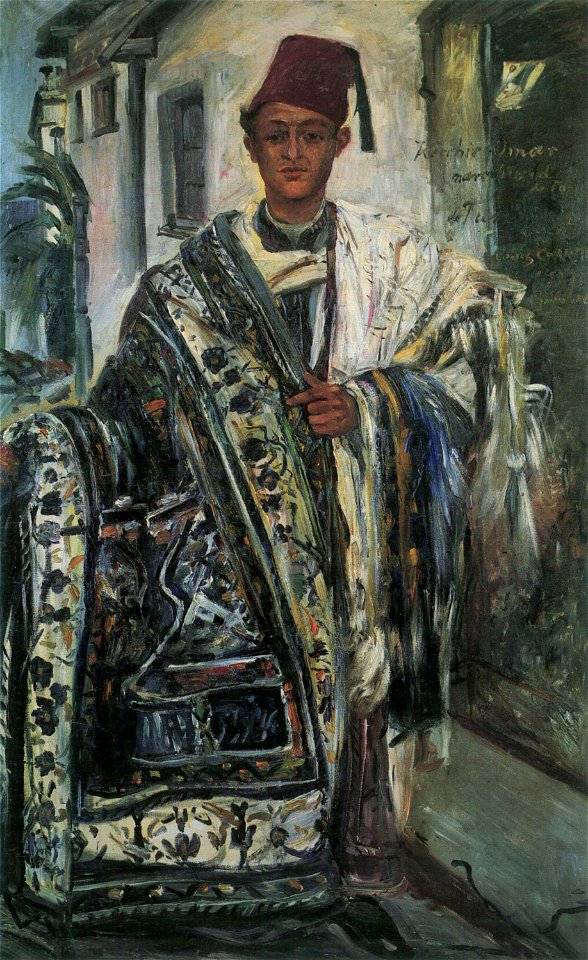 Lovis Corinth Orientalischer Teppichhändler 1913