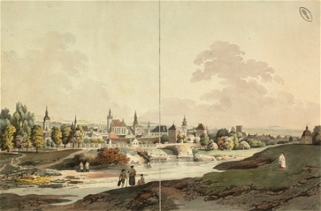 Lovro Janša - Pogled na Krems
