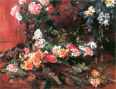 Lovis Corinth Rosen 1910