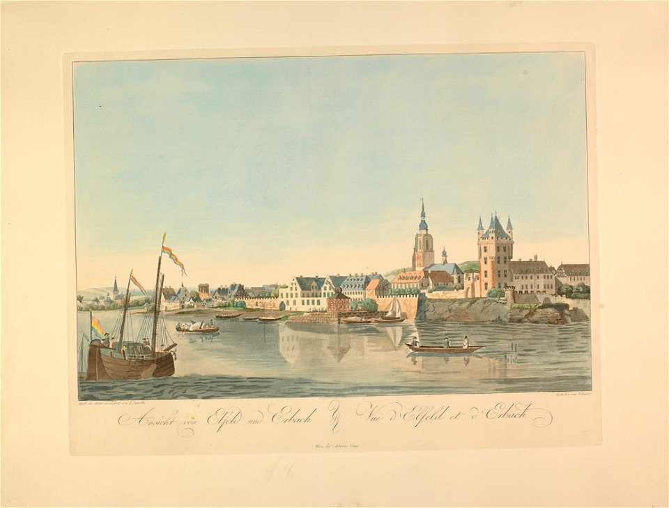 Lovro Janša - Pogled na Elfeld in Erbach