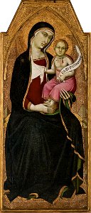 Luca di Tommè - Madona con Niño en el trono