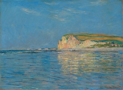 Low Tide at Pourville, by Claude Monet, Cleveland Museum of Art, 1947.196