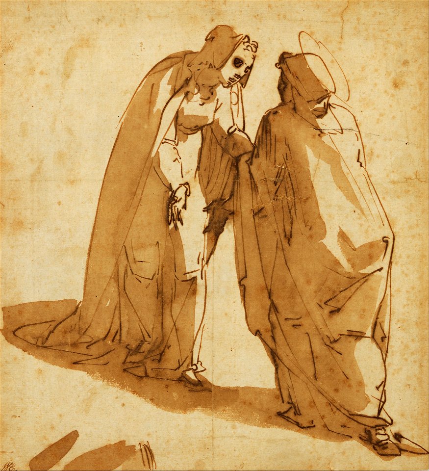 Luca Cambiaso - The Visitation - Google Art Project
