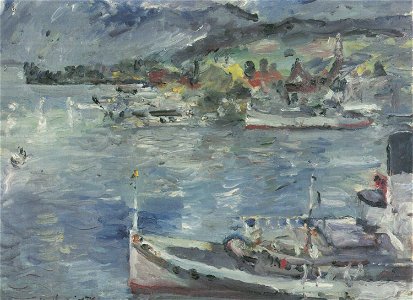 Lovis Corinth Luzerner See am Vormittag 1924