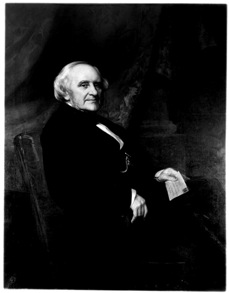 Lowes Cato Dickinson - George Peabody (1795-1869) - H169 - Harvard Art Museums