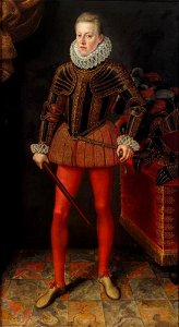 Lucas van Valckenborch - Portret van Matthias II van Habsburg (1557-1619) later keizer van het Heilige Roomse Rijk - GG 4390 - Kunsthistorisches Museum. Free illustration for personal and commercial use.