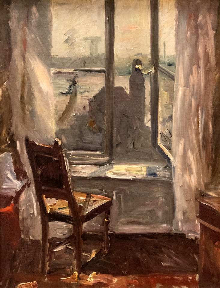 Lovis Corinth, Blick auf die Landungsbrücken in Hamburg, 1912, MGS-20160312-001