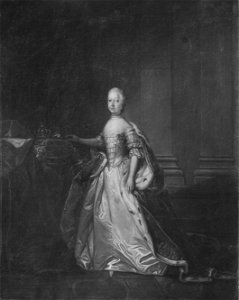 Lovisa, 1724-51, drottning av Danmark och Norge - Nationalmuseum - 14759