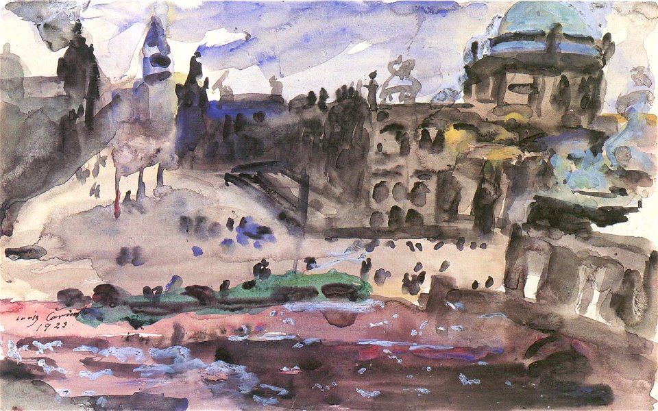 Lovis Corinth Schlossfreiheit 1923