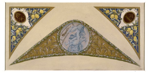Luc-Olivier Merson - Esquisse pour l'escalier des Fêtes de l'Hôtel de Ville de Paris , Capricorne - PPP4153 - Musée des Beaux-Arts de la ville de Paris
