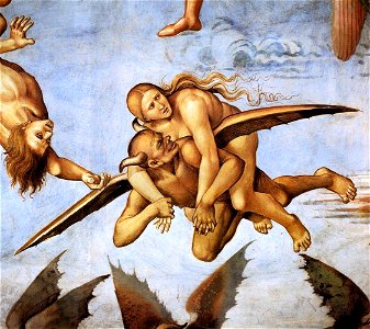 Luca Signorelli - The Damned (detail) - WGA21224