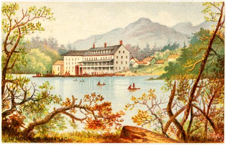 Lower Lake Saranac (Boston Public Library)