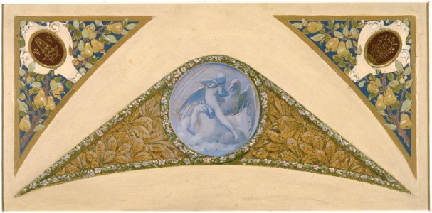 Luc-Olivier Merson - Esquisse pour l'escalier des Fêtes de l'Hôtel de Ville de Paris , Verseau - PPP4154 - Musée des Beaux-Arts de la ville de Paris