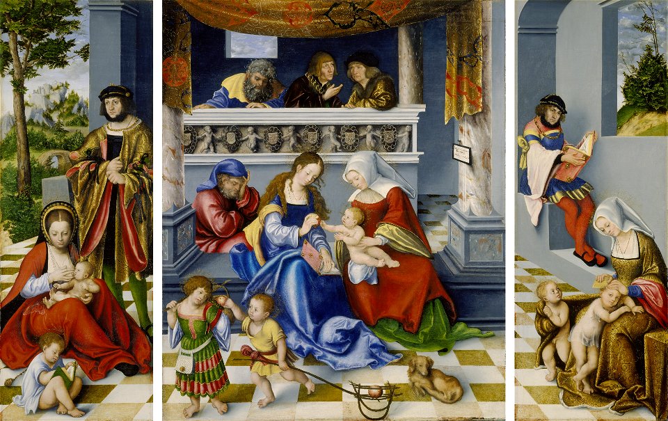 Lucas Cranach d.Ä. - Torgauer Altar (Städelsches Kunstinstitut)