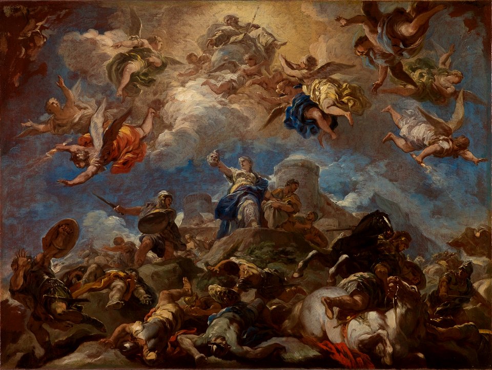 Luca Giordano - Judith Displaying the Head of Holofernes - 60-1965 - Saint Louis Art Museum