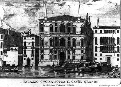 Luca Carlevarijs - Palazzo Coccina on the Grand Canal - WGA04238