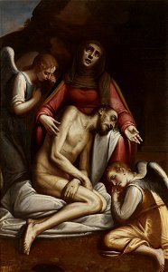 Luca Cambiaso - Pietà with Angels - 59.049 - Rhode Island School of Design Museum