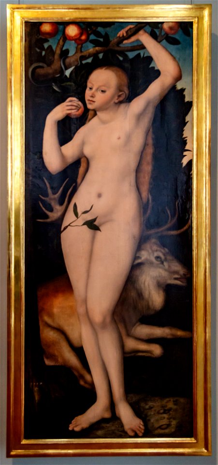 Lucas Cranach der Ältere-Eva-4904