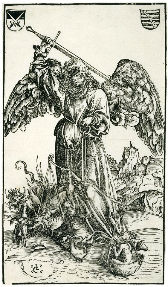 Lucas Cranach the Elder - St. Michael - Google Art Project