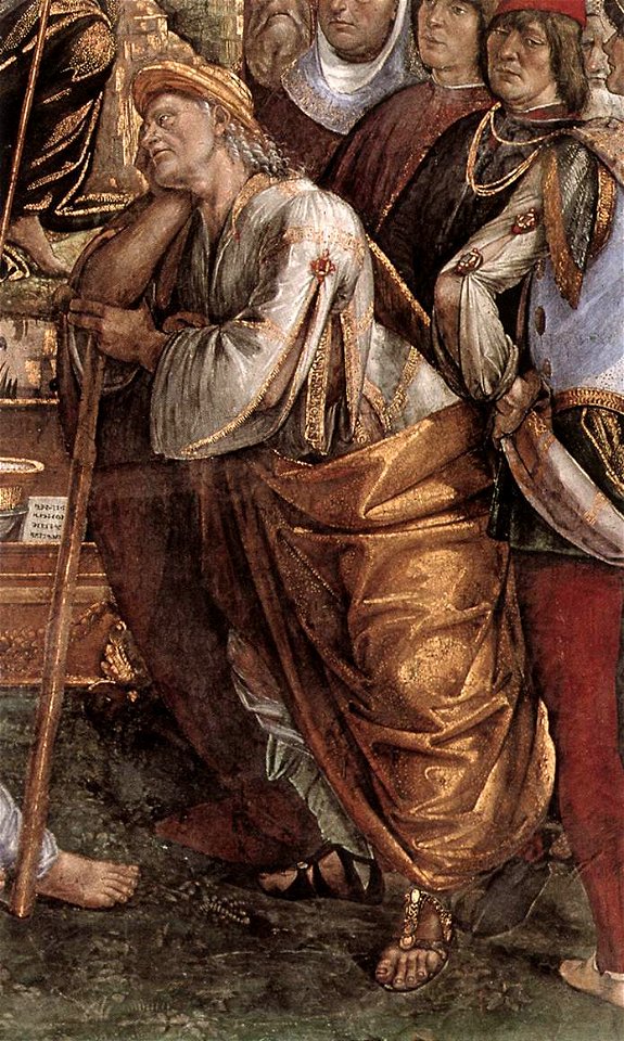 Luca Signorelli - Moses's Testament and Death (detail) - WGA21278