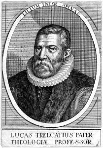 Lucas Trelcatius père (gauche)