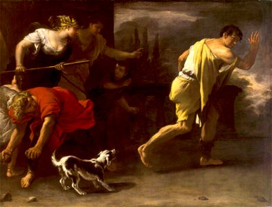 Luca Giordano (1634-1705) - The Parable of the Prodigal Son, Driven out by His Former Companions - 138258.3 - National Trust