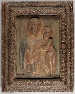 Luca della Robbia - Madonna and Child - y1955-3265 - Princeton University Art Museum