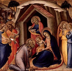Luca di Tommè - Adoration of the Magi - WGA13737