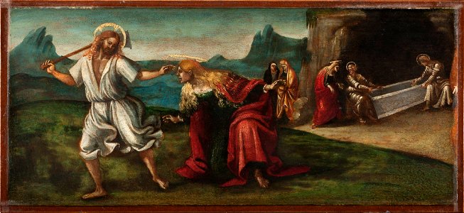 Luca Signorelli - The Resurrected Christ Appearing to St. Magdalene - 29.41 - Detroit Institute of Arts