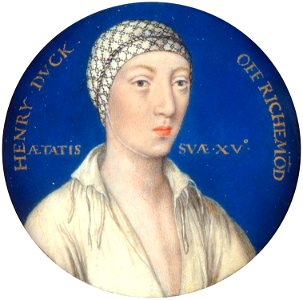 Lucas Horenbout - Henry Fitzroy, Duke of Richmond and Somerset (1519-36) - Google Art Project