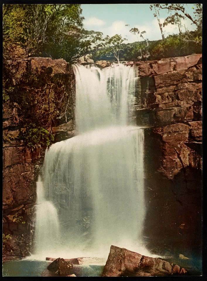 Lower Lodden Falls, near Bulli, N.S.W. LCCN2017657829