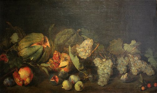 Luca Forte - Nature morte aux figues. Free illustration for personal and commercial use.