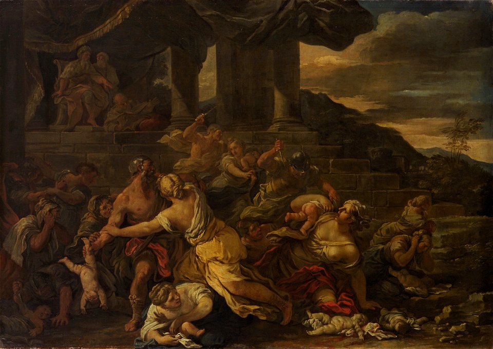 Luca Giordano - Bethlehemitischer Kindermord - GG 1569 - Kunsthistorisches Museum