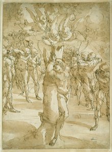 Luca Cambiaso - The Martyrdom of Saint Sebastian - Google Art Project