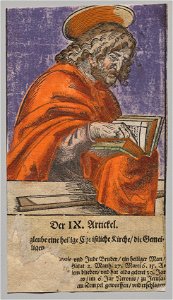 Lucas Cranach the Elder, After (German, 1472-1553) - James the Less from Christ, the Apostles, and Saint Paul - 2017.277.11 - Cleveland Museum of Art