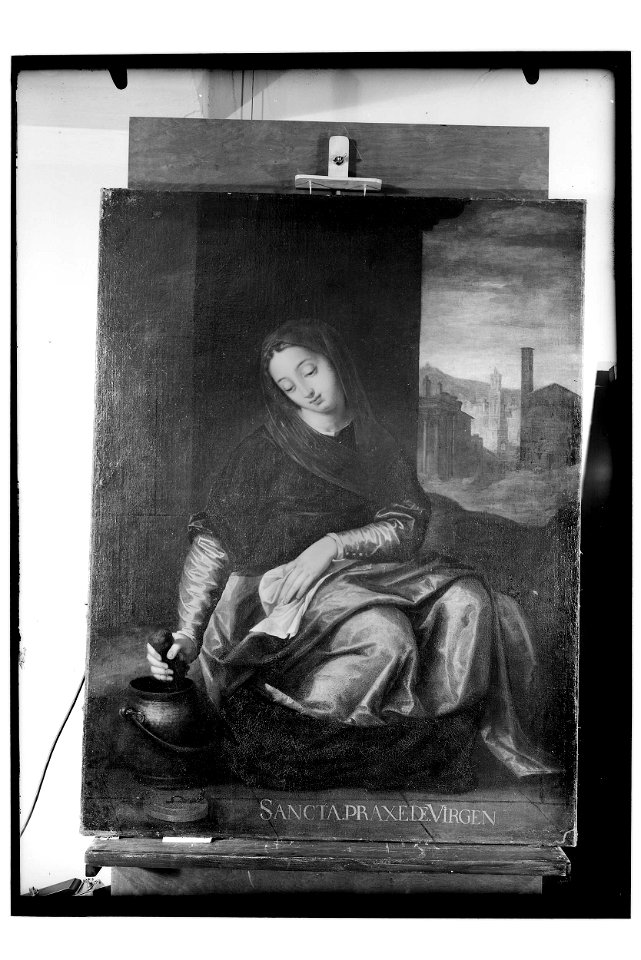 Luca Cambiaso - Saint Práxedes - 186219 - National Museum in Warsaw