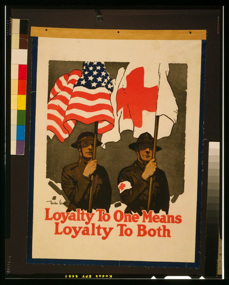 Loyalty to one means loyalty to both - Gordon Grant. LCCN00652149