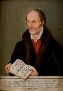 Lucas Cranach - Portrait of Philipp Melanchthon (1497–1560) - MNK XII-A-554 - National Museum Kraków