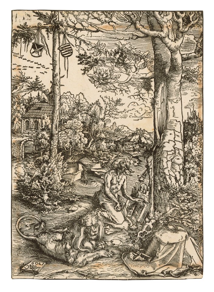 Lucas cranach the elder the penitence of saint jerome 110253)