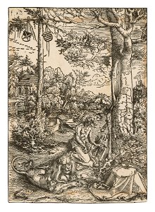 Lucas cranach the elder the penitence of saint jerome 110253)