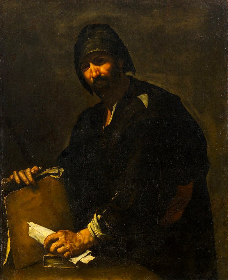 Luca Giordano (^) - Philosoph - GG 2848 - Kunsthistorisches Museum