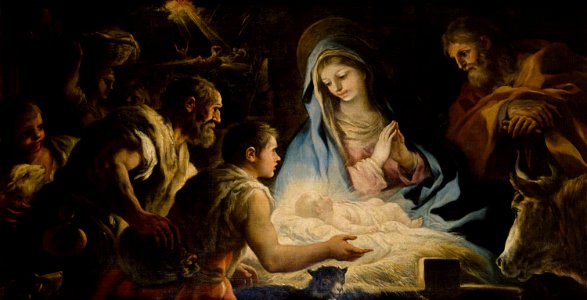 Luca Giordano - Anbetung der Hirten - GG 6994 - Kunsthistorisches Museum