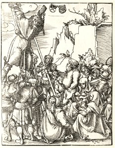 Lucas Cranach (German, 1472-1553) - Martyrdom of St. Andrew - 1923.526.1 - Cleveland Museum of Art