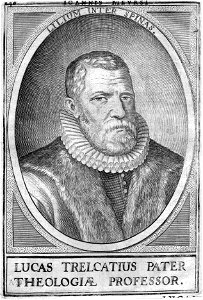 Lucas Trelcatius père (droite)