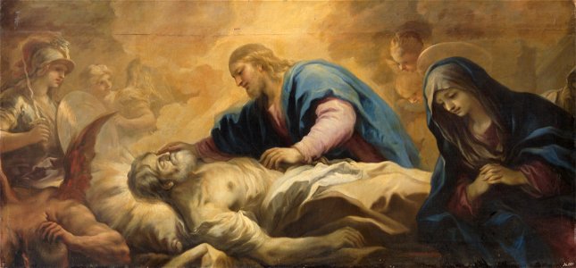 Luca Giordano - Tod des Hl. Joseph - GG 1622 - Kunsthistorisches Museum
