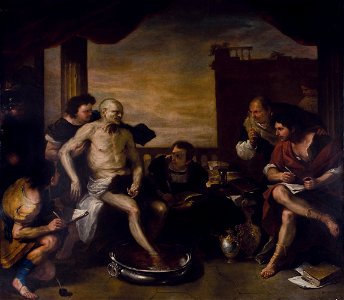 Luca Giordano - La muerte de Séneca